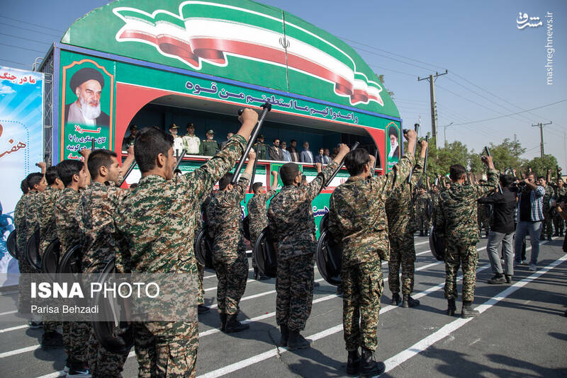 عکس/ رژه نیروهای مسلح در استانها