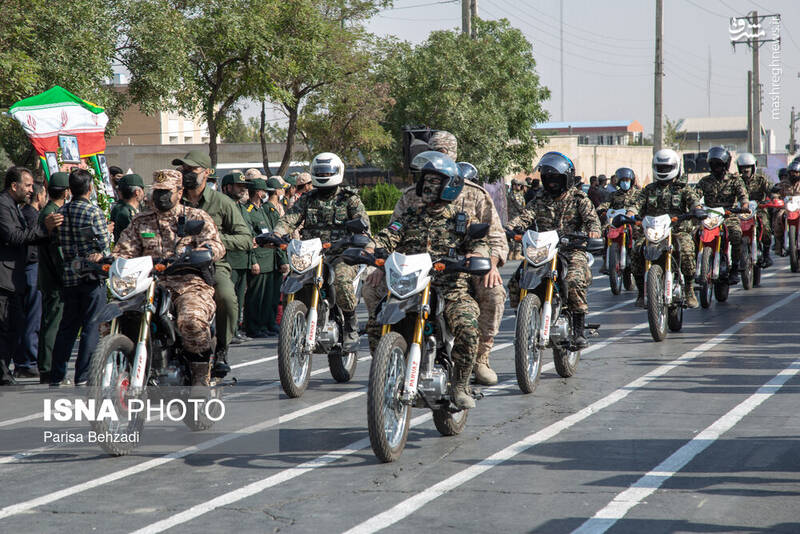 عکس/ رژه نیروهای مسلح در استانها