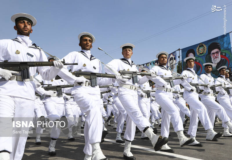 عکس/ رژه نیروهای مسلح در استانها