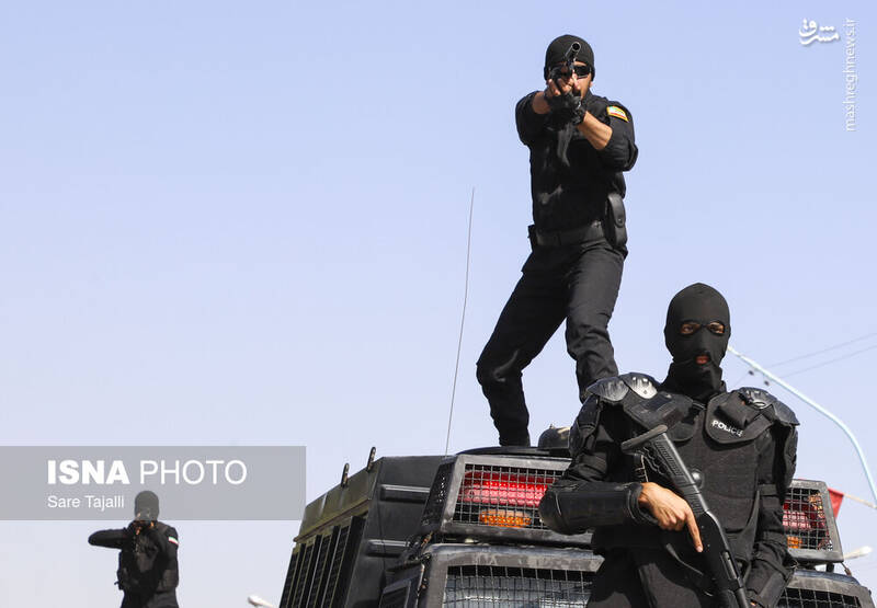 عکس/ رژه نیروهای مسلح در استانها