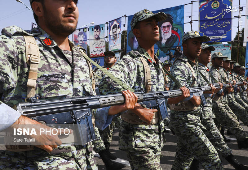 عکس/ رژه نیروهای مسلح در استانها