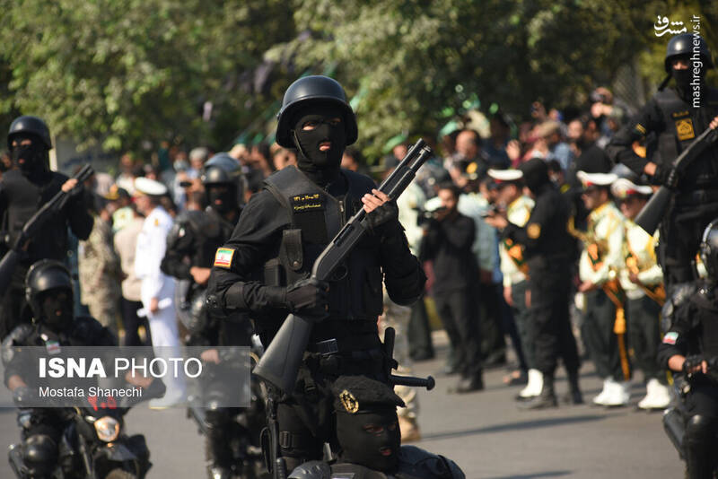 عکس/ رژه نیروهای مسلح در استانها