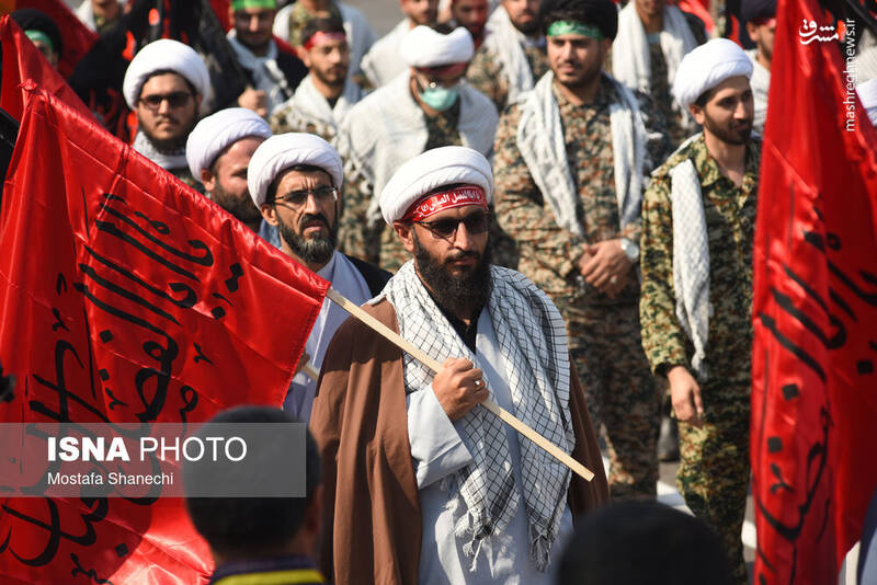 عکس/ رژه نیروهای مسلح در استانها