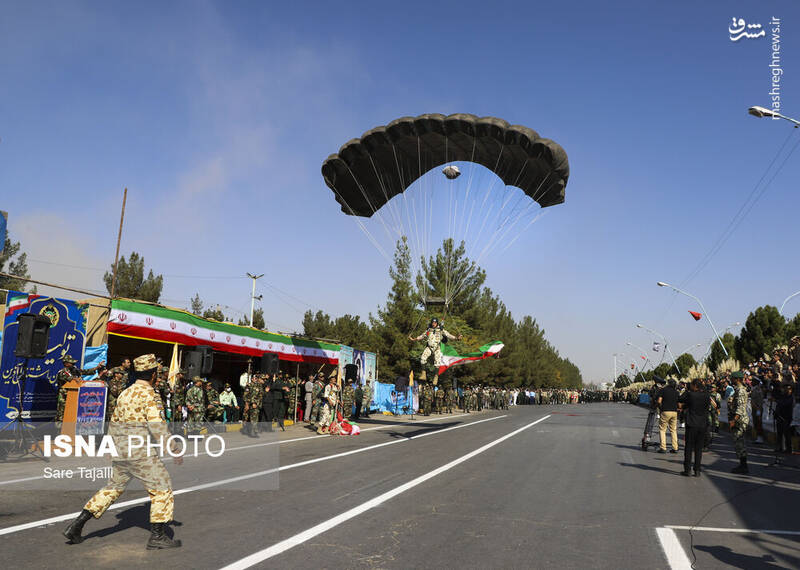 عکس/ رژه نیروهای مسلح در استانها