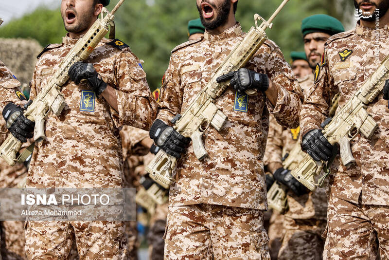 عکس/ رژه نیروهای مسلح در استانها