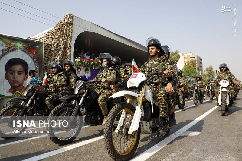 عکس/ رژه نیروهای مسلح در استانها