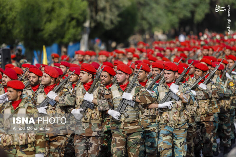 عکس/ رژه نیروهای مسلح در استانها