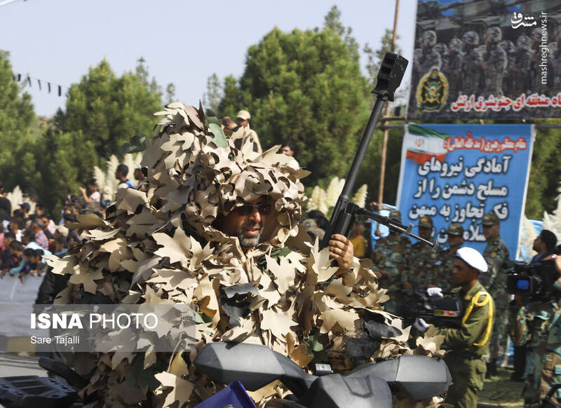 عکس/ رژه نیروهای مسلح در استانها