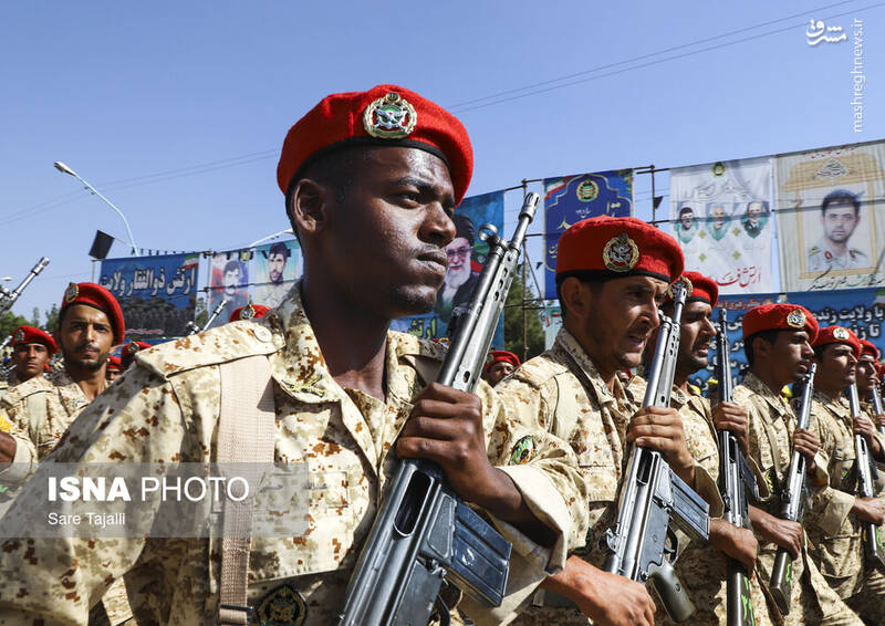 عکس/ رژه نیروهای مسلح در استانها