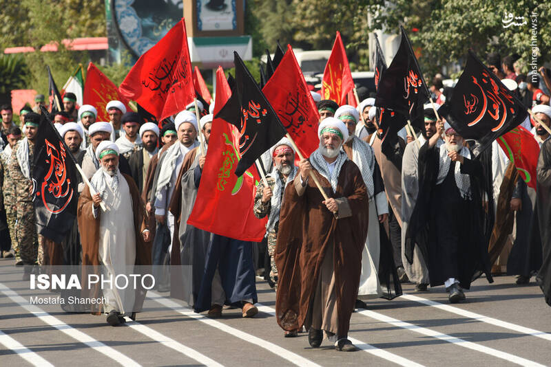 عکس/ رژه نیروهای مسلح در استانها