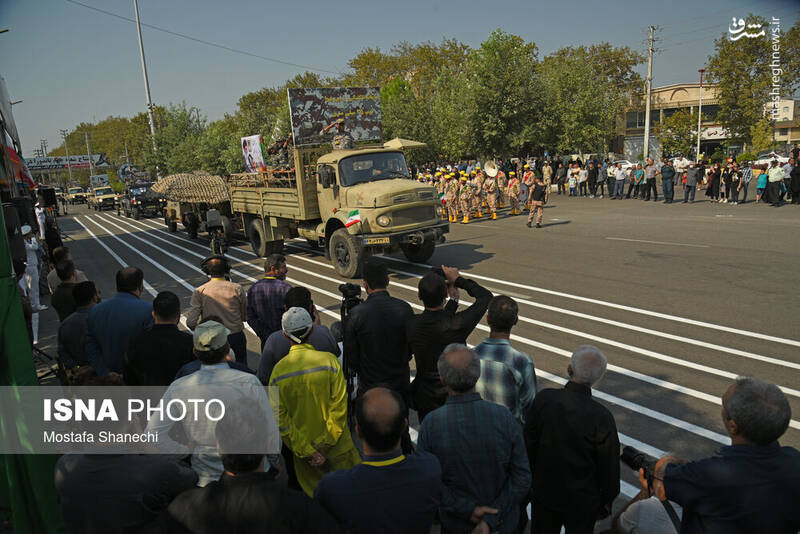 عکس/ رژه نیروهای مسلح در استانها