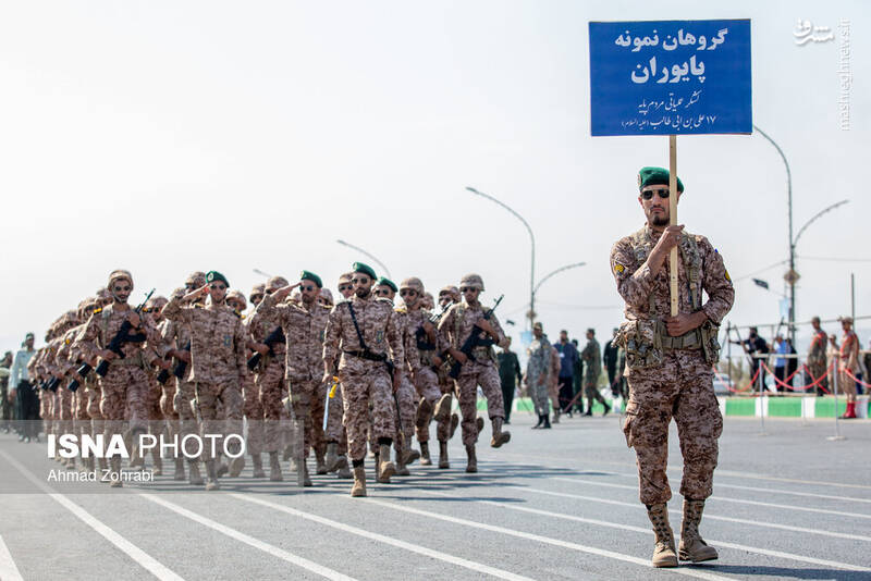 عکس/ رژه نیروهای مسلح در استانها