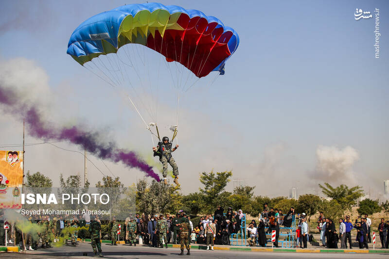 عکس/ رژه نیروهای مسلح در استانها