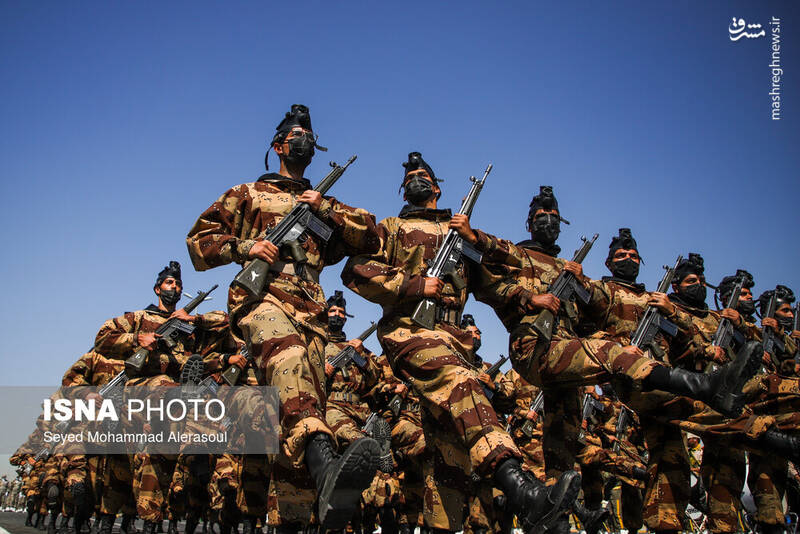 عکس/ رژه نیروهای مسلح در استانها