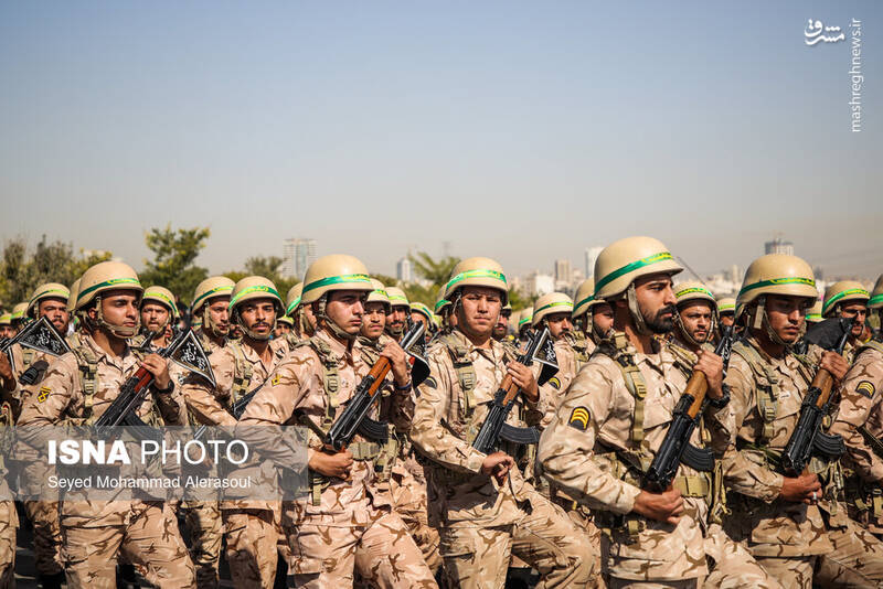 عکس/ رژه نیروهای مسلح در استانها