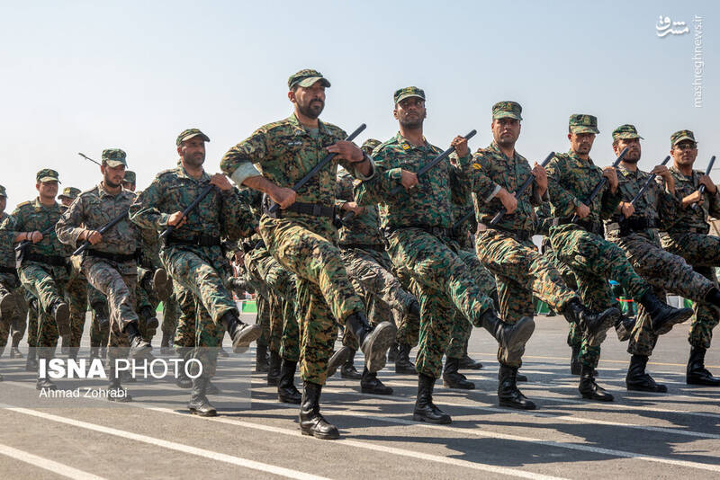 عکس/ رژه نیروهای مسلح در استانها