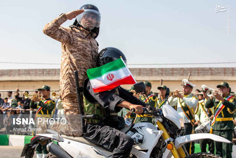 عکس/ رژه نیروهای مسلح در استانها