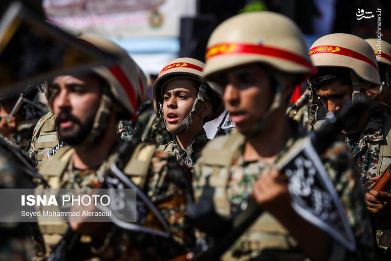 عکس/ رژه نیروهای مسلح در استانها