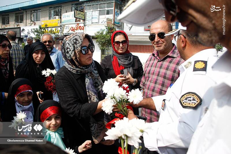 عکس/ راهپیمایی مردم نوشهر بر علیه آشوب و اغتشاش