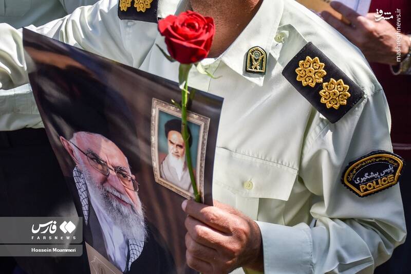 عکس/ حضور گسترده مردم بجنورد علیه اغتشاشات