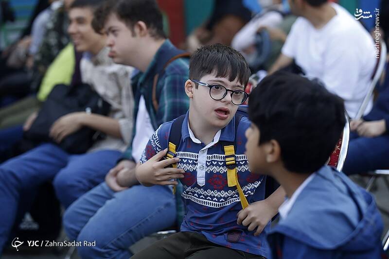 عکس/ آغاز سال تحصیلی جدید در مدرسه استثنایی