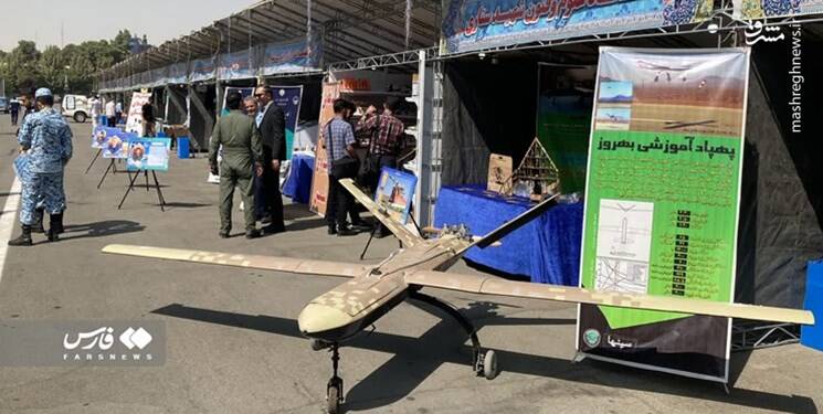 نمایش «پهپاد بهروز» نهاجا برای اولینبار+تصاویر و ویژگیها