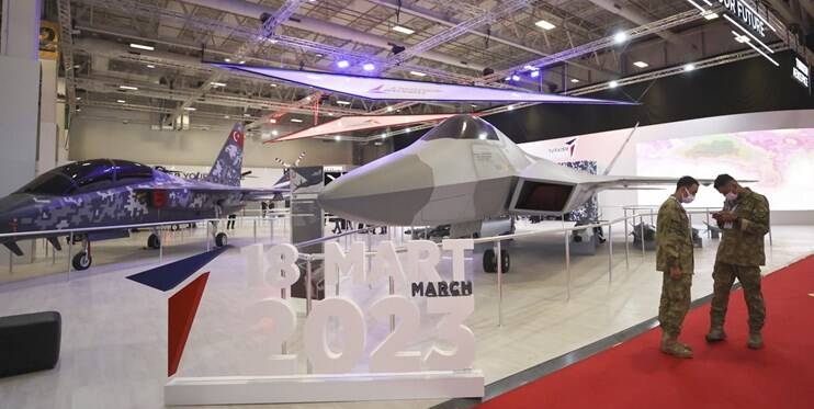 مانورهای تبلیغاتی ترکیه؛ رونمایی از نمونه جت نسل پنجم