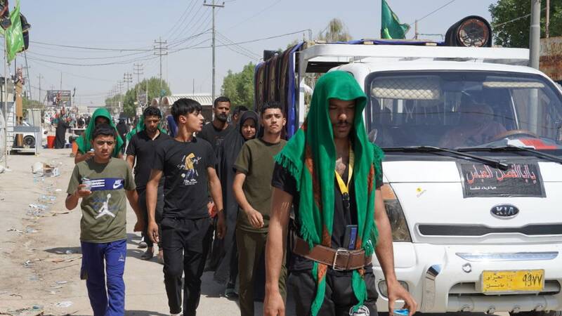 حالوهوای نجف در شب رحلت پیامبر اعظم (ص) +عکس