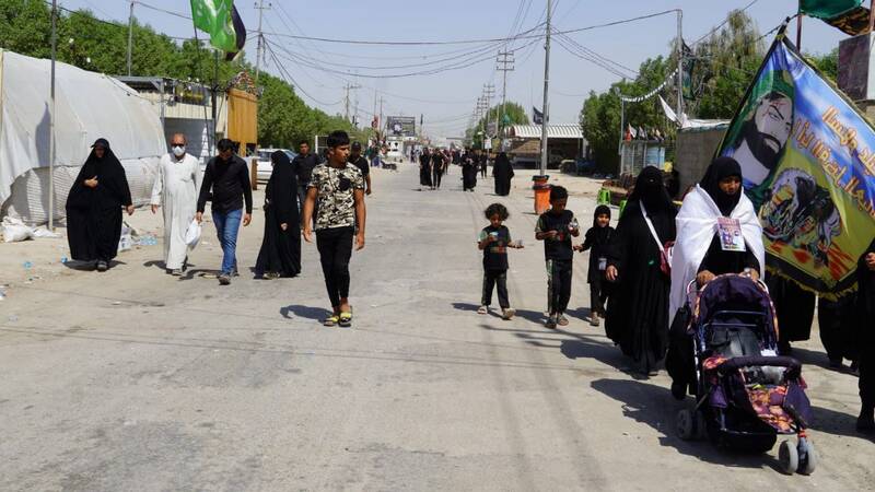 حالوهوای نجف در شب رحلت پیامبر اعظم (ص) +عکس