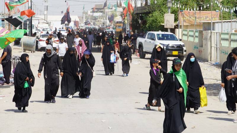 حالوهوای نجف در شب رحلت پیامبر اعظم (ص) +عکس