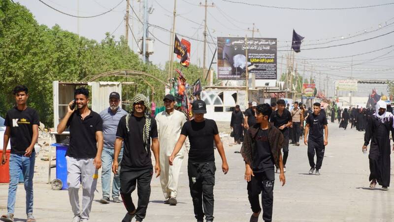 حالوهوای نجف در شب رحلت پیامبر اعظم (ص) +عکس