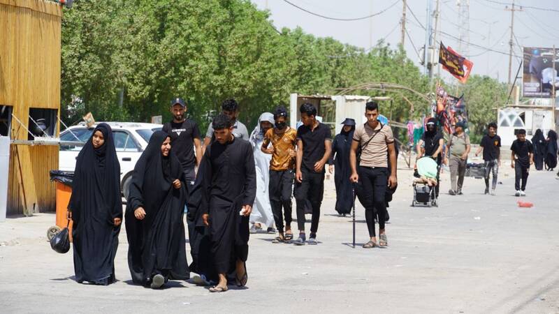 حالوهوای نجف در شب رحلت پیامبر اعظم (ص) +عکس