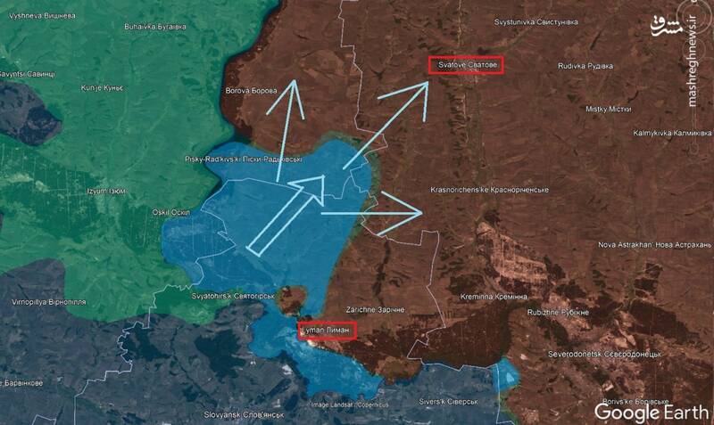 چالش بزرگ ارتش اوکراین با پهپادهای انتحاری روسی/ شهر لیمان در آستانه محاصره توسط قوای اوکراینی/ آیا سامانه پدافندی C-RAM به کییف تحویل داده شده است؟ +نقشه و تصاویر