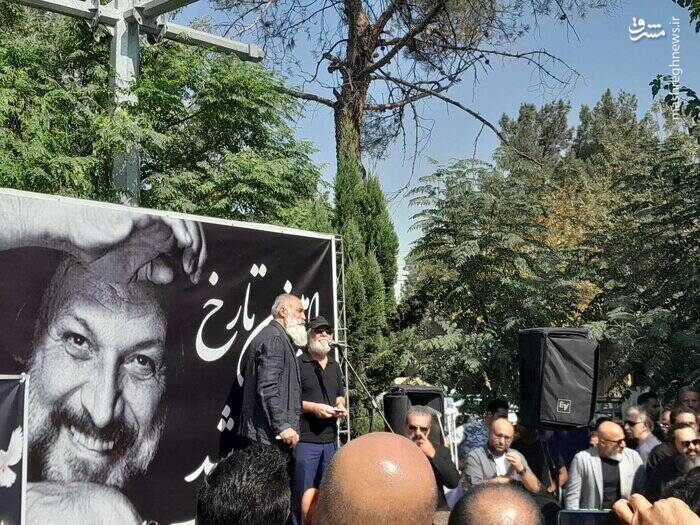 پیکر امین تارخ در بهشتزهرا آرام گرفت + عکس 3