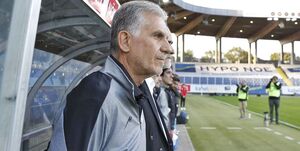 کیروش سوژه خبرنگار آفریقایی قبل از جدال با سنگال + عکس