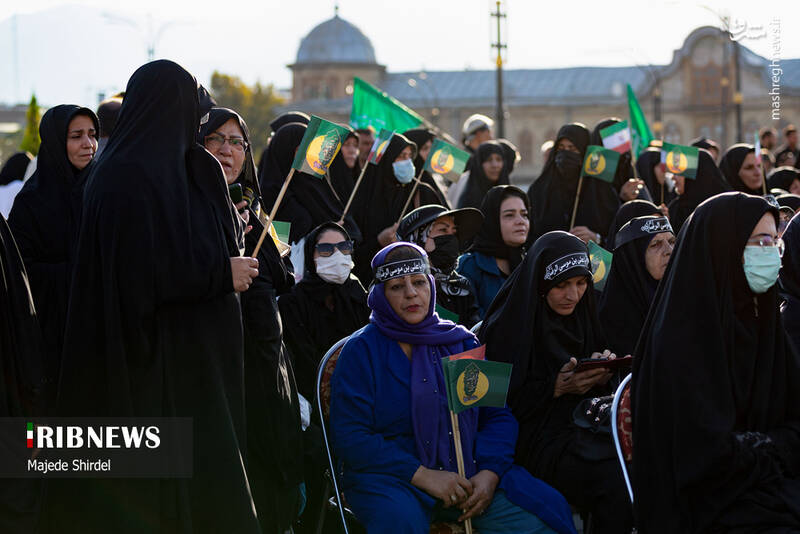 عکس/ تجمع امام رضاییها در همدان