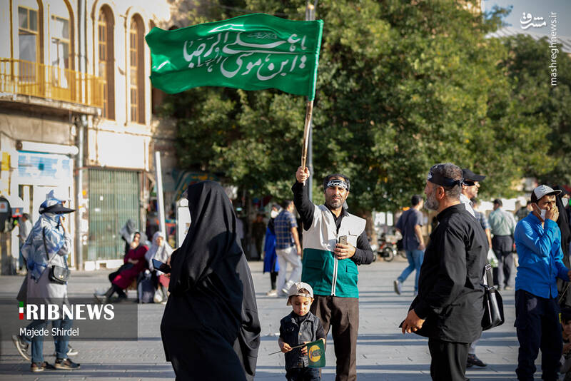 عکس/ تجمع امام رضاییها در همدان