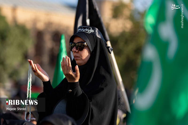 عکس/ تجمع امام رضاییها در همدان