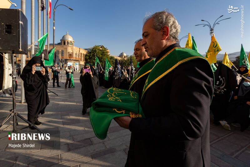 عکس/ تجمع امام رضاییها در همدان