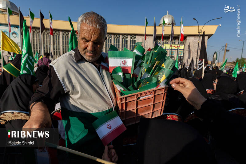 عکس/ تجمع امام رضاییها در همدان