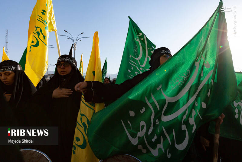 عکس/ تجمع امام رضاییها در همدان