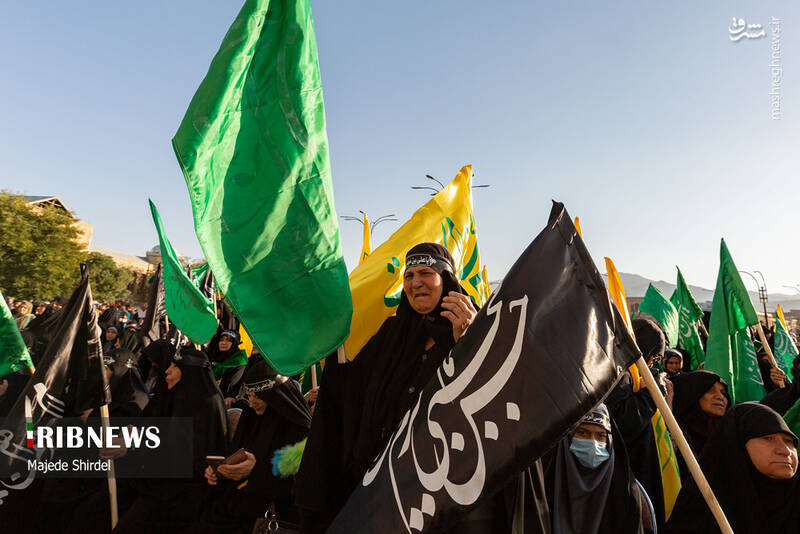 عکس/ تجمع امام رضاییها در همدان