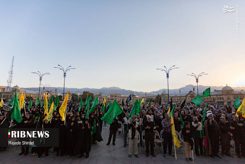 عکس/ تجمع امام رضاییها در همدان