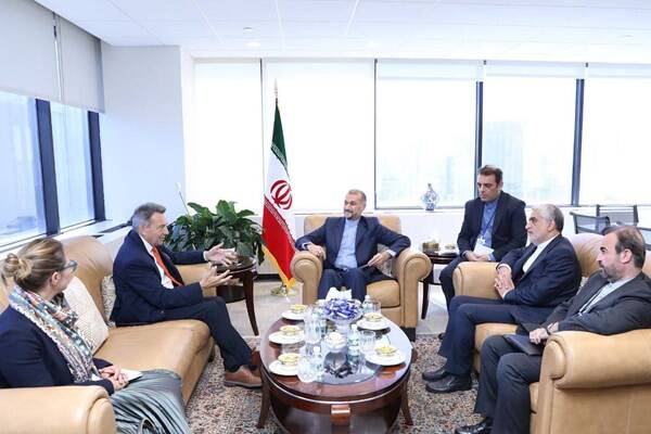 امیرعبداللهیان در هفتاد و هفتمین نشست مجمع عمومی سازمان ملل +عکس