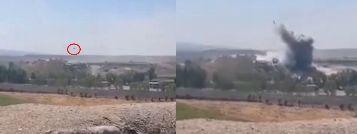 تمرین یک تاکتیک جدید توسط نیروی زمینی سپاه برای انهدام مراکز تروریستها در شمال عراق/ حملات برقآسا پهپادهای انتحاری و «موشک فتح» به ۴۰ نقطه در خارج از مرزهای کشور +عکس