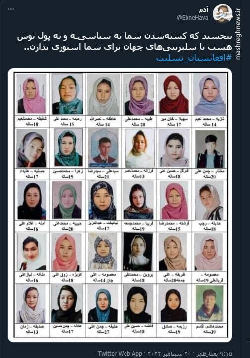 ببخشید که کشتهشدن شما نه سیاسیه و نه پول توش هست + عکس