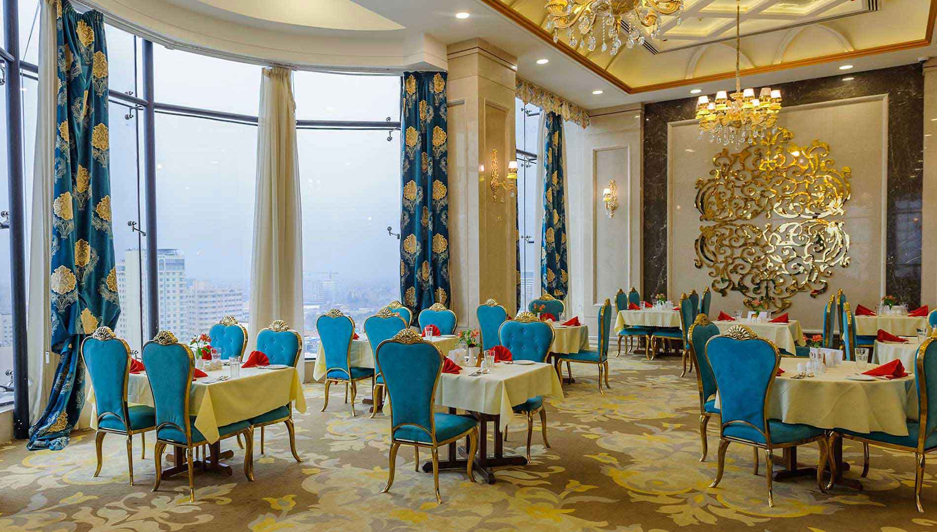 رستوران های هتل الماس 1 و 2 مشهد