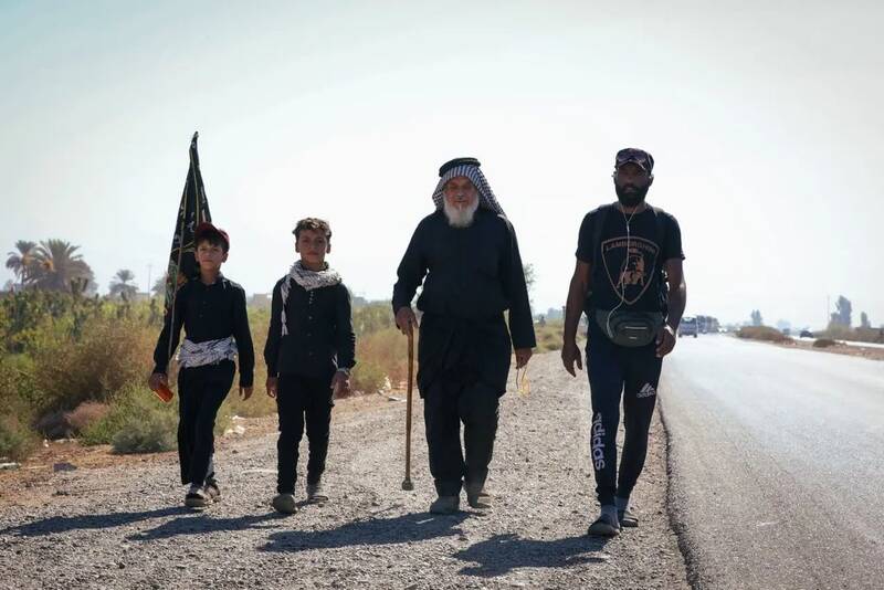 پیادهروی مردم عراق به سوی سامرا+عکس و فیلم