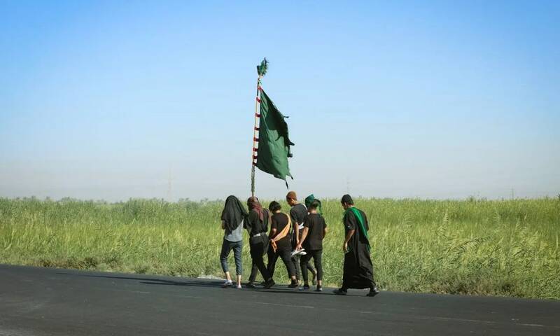 پیادهروی مردم عراق به سوی سامرا+عکس و فیلم