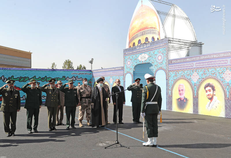 عکس/ حضور رهبر انقلاب در دانشگاه افسری امام حسن(ع)